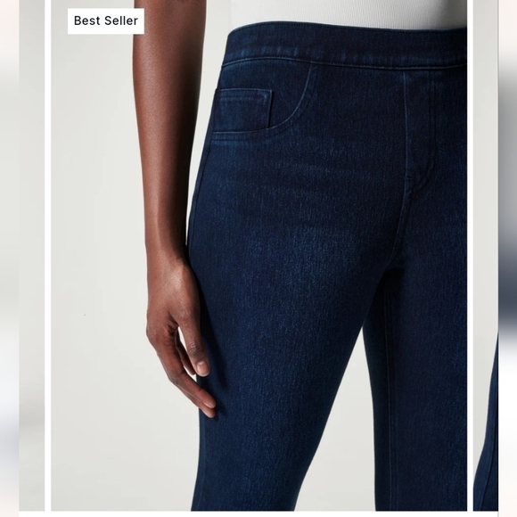 SPANX Jean-ish Ankle Leggings in Twilight Rinse, sz 3X - Picture 5 of 16